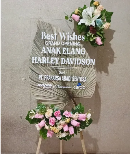 Papan Akrilik Ucapan Grand Opening Kabupaten Karanganyar
